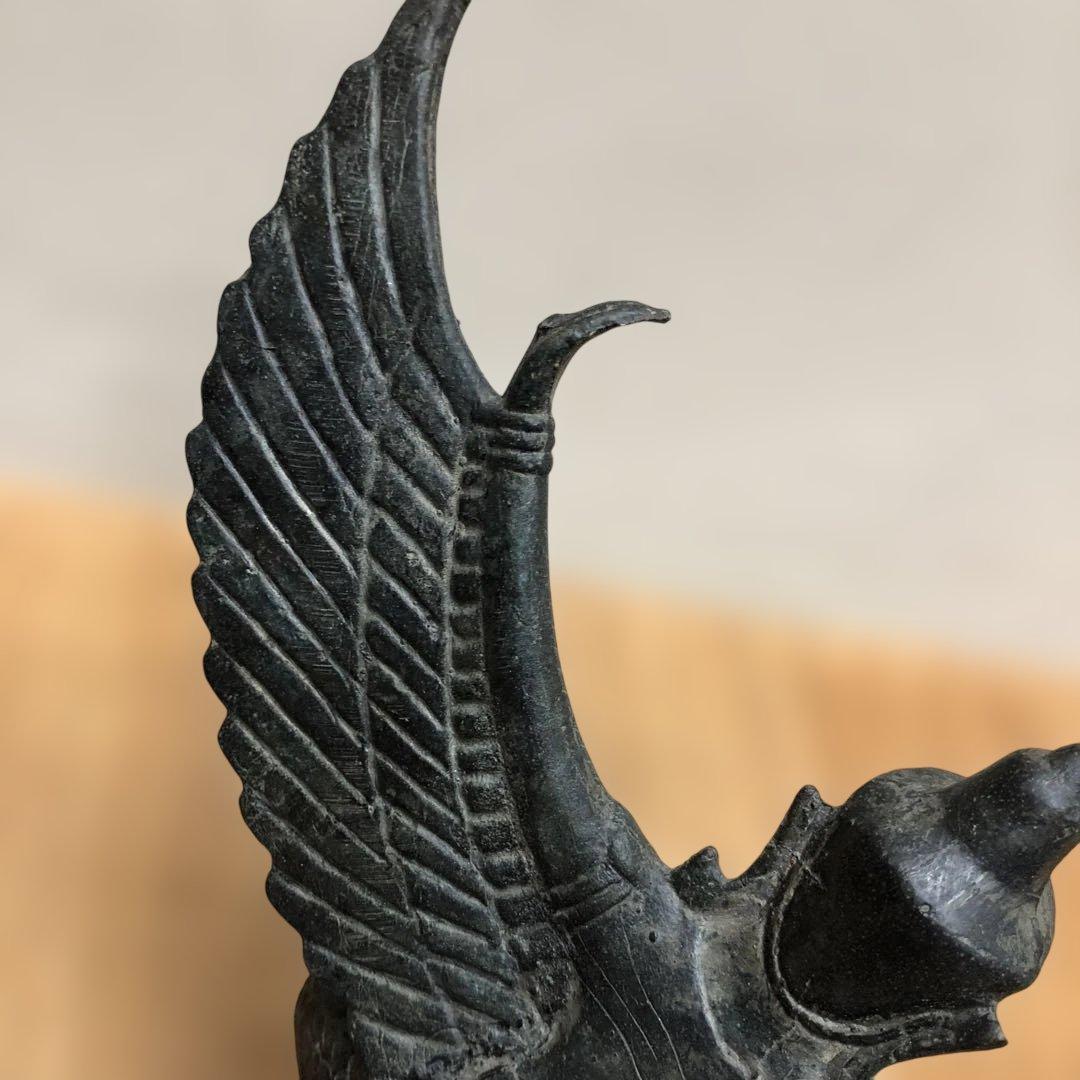 クメール ガルーダ 仏像 仏教美術 骨董 置物