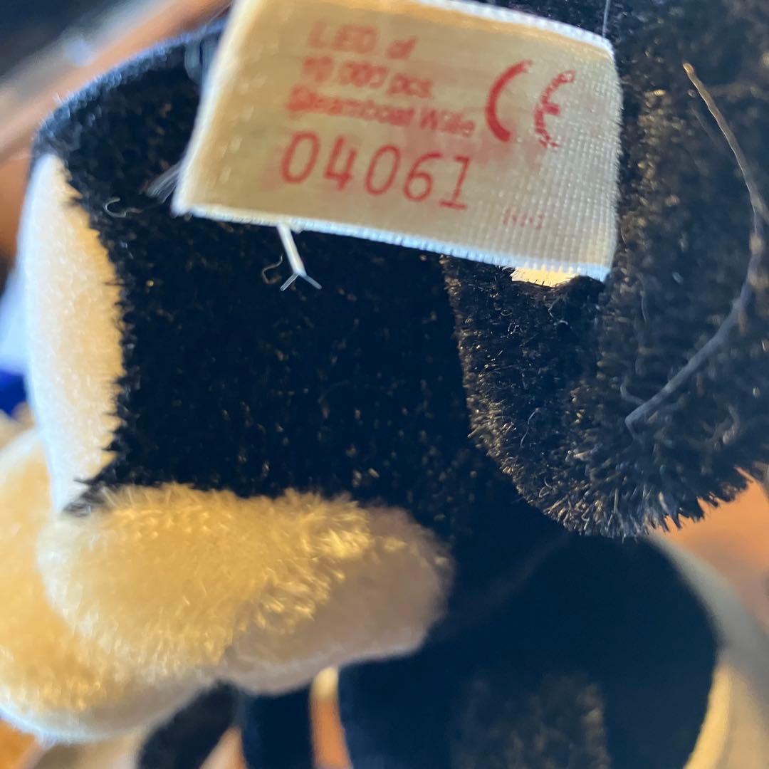 希少 シュタイフ 蒸気船ウィリー ミッキーマウス 世界限定 10000体