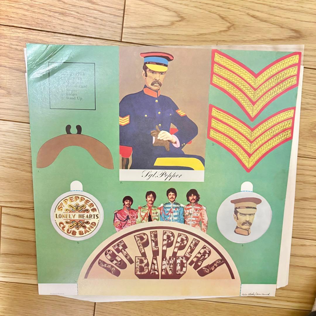【両面１桁スタンパー！】サージェントペパーズ UKオリジ monoマト1/1