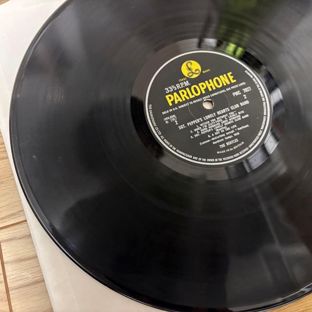 【両面１桁スタンパー！】サージェントペパーズ UKオリジ monoマト1/1