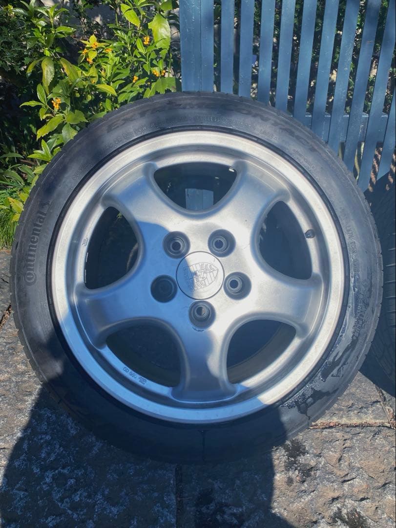 ポルシェ911カレラ964 17インチCUPホイールタイヤセット930