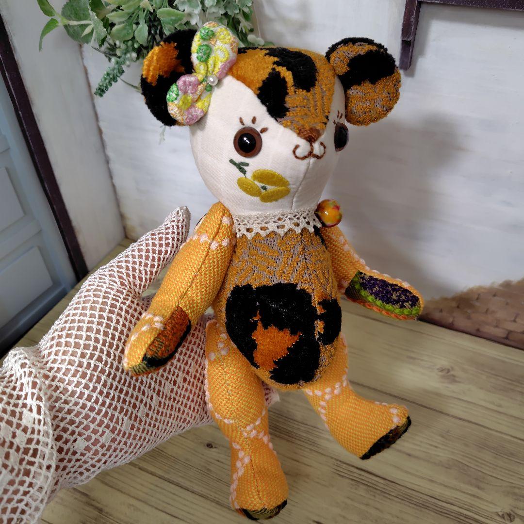 ミナペルホネン＊ハンドメイド＊ぬいぐるみ＊テディベア＊83