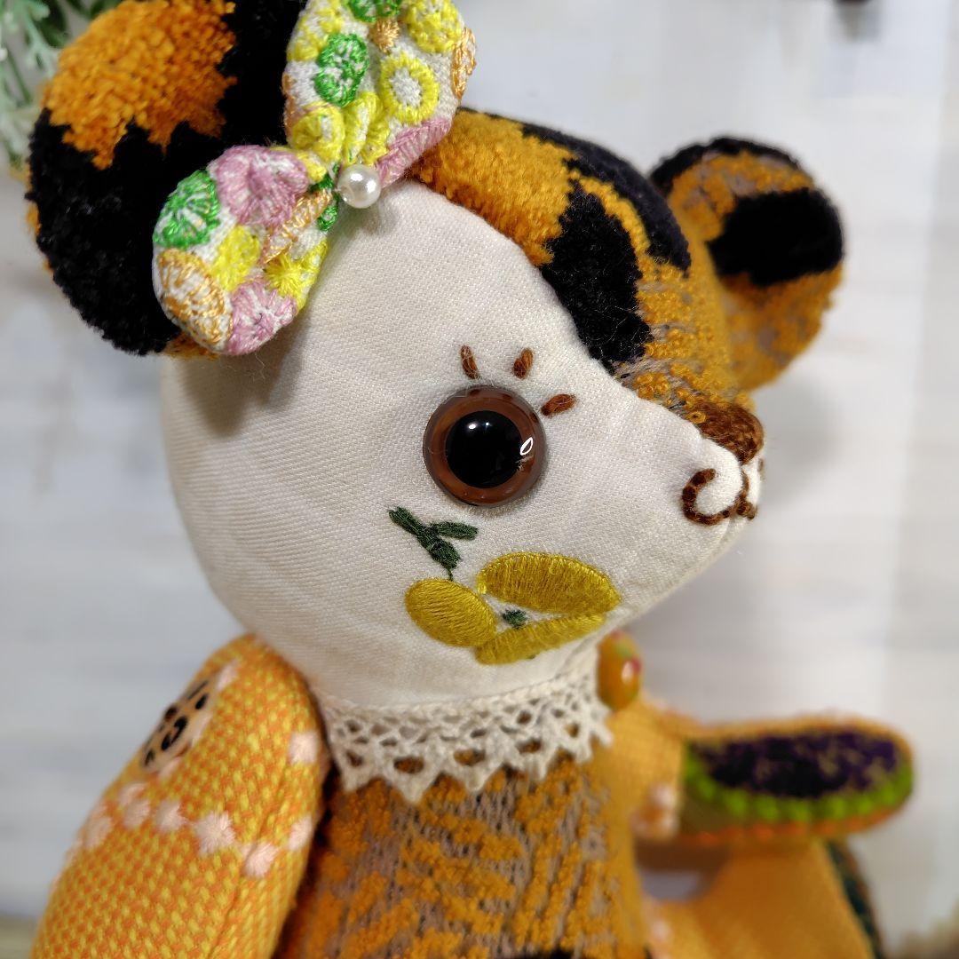 ミナペルホネン＊ハンドメイド＊ぬいぐるみ＊テディベア＊83