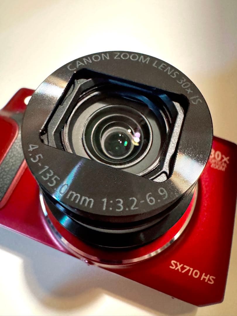 Canon SX710 HS コンパクトデジタルカメラ レッド