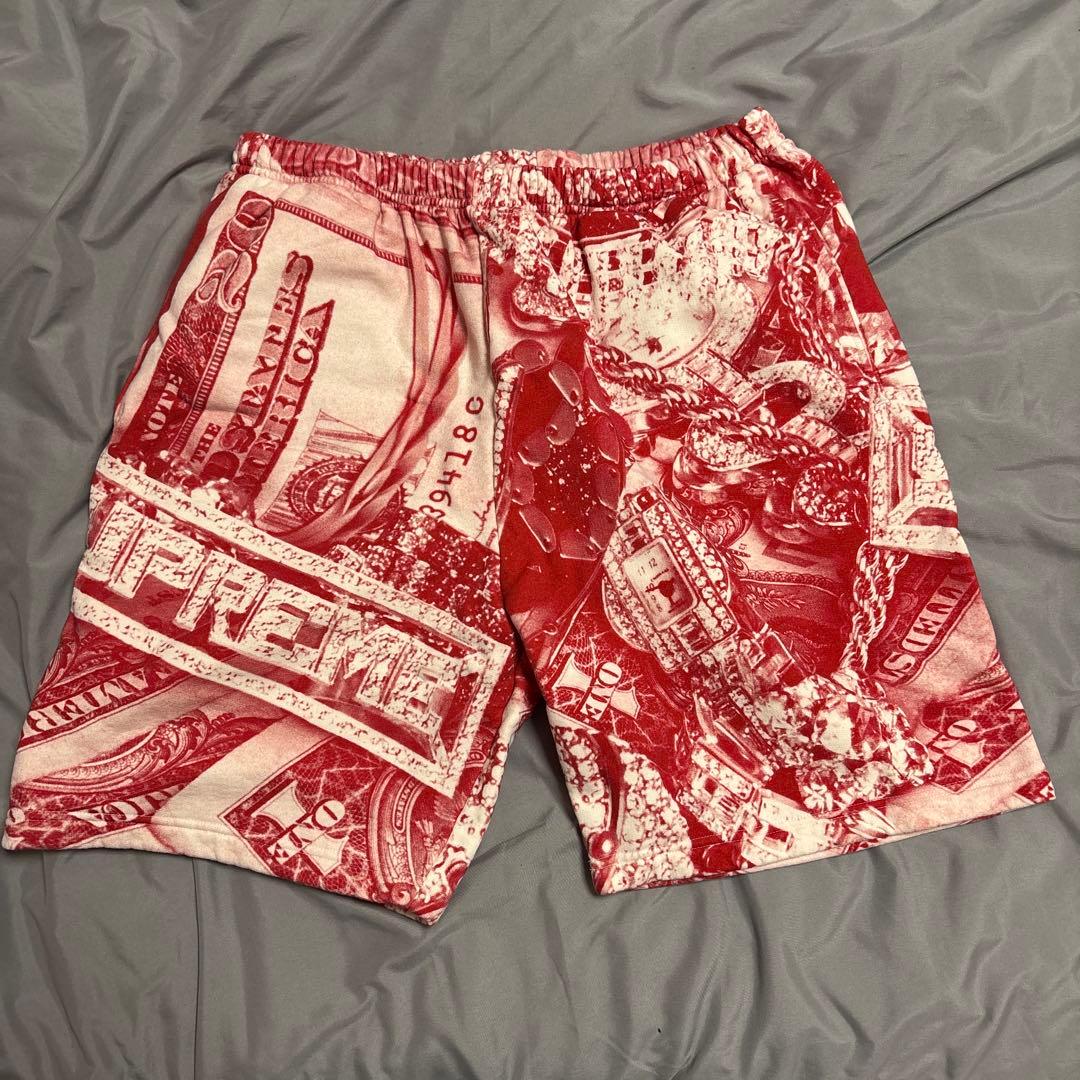 【Supreme】ハーフパンツ【ステッカー付】