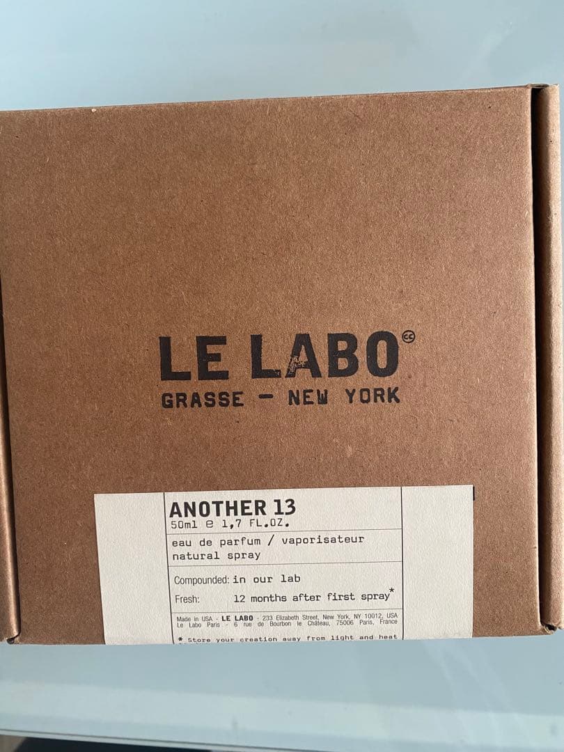 ルラボアナザー13オードパルファム　50ml