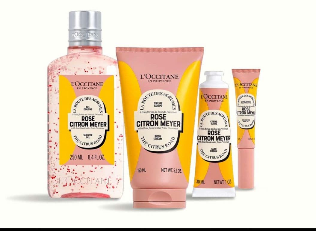 【数量限定】ロクシタン ローズシトロンメイヤー コンプリート　　新品　未使用