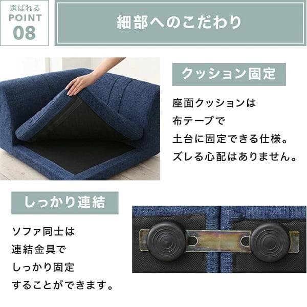 ①4人掛け コーナーソファー フロアソファ 4点セット こたつソファ 高級感