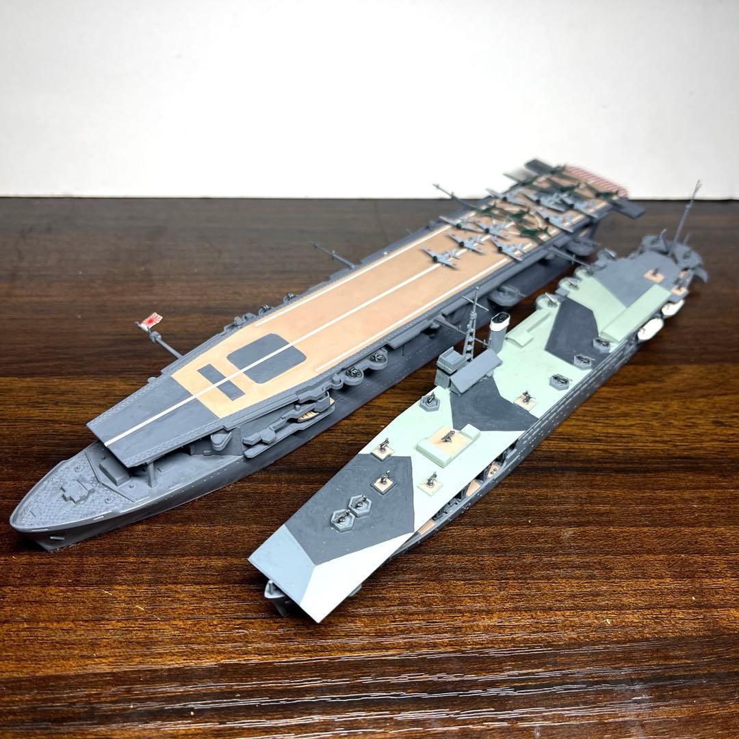 1/700 日本海軍　空母　大鷹　　日本陸軍　強襲揚陸艦　あきつ丸
