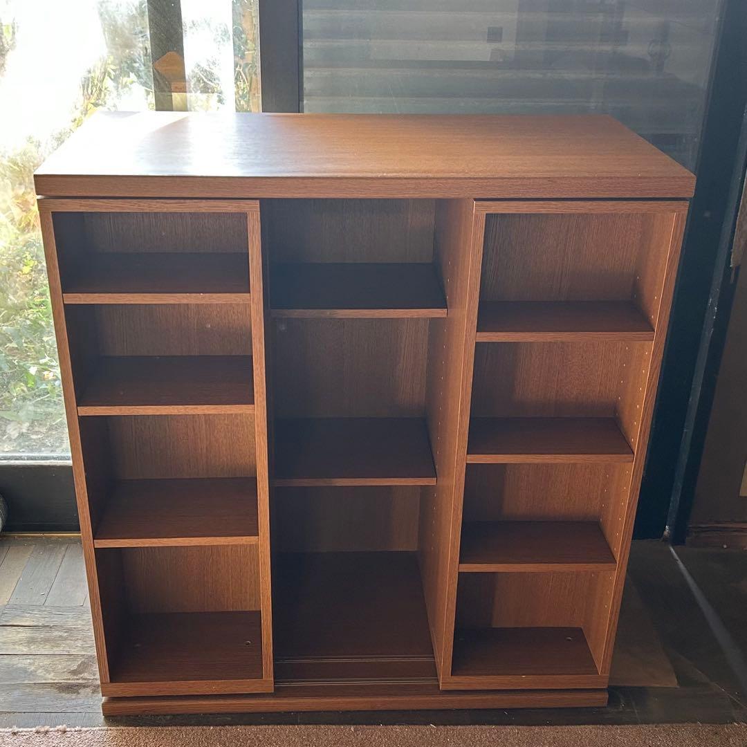 【12月まで】スライド本棚　日本製