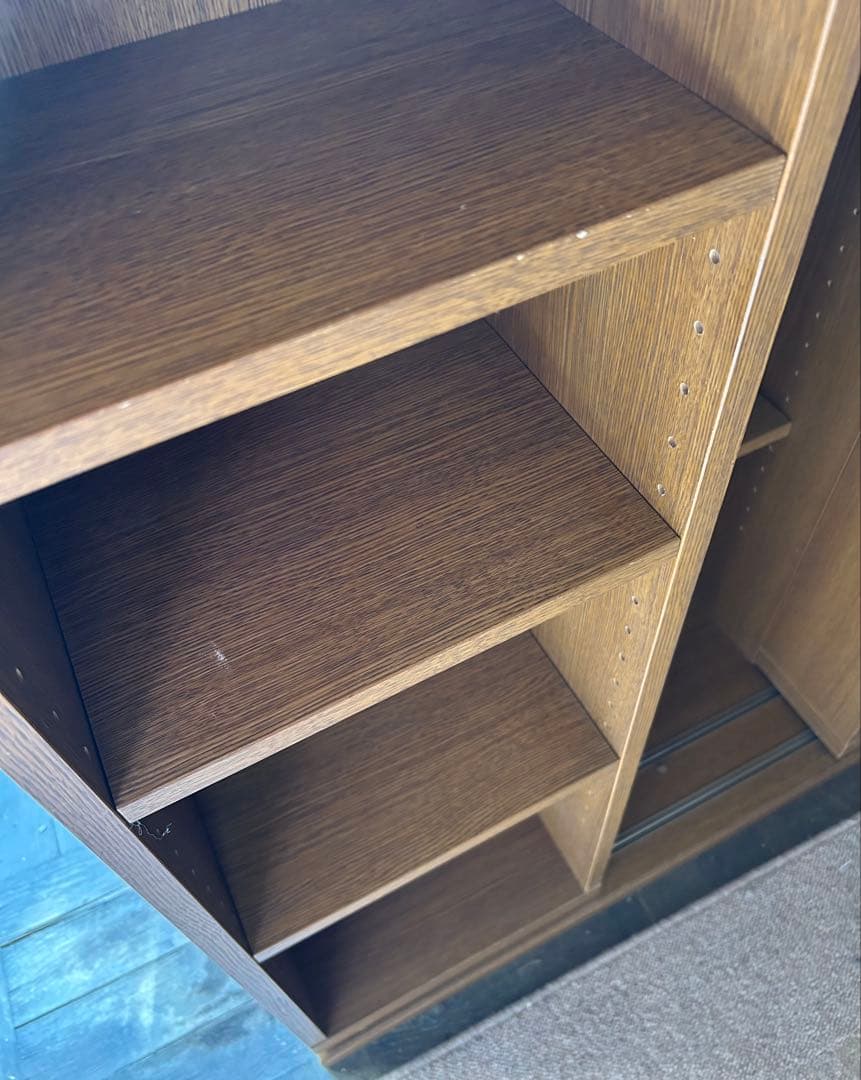 【12月まで】スライド本棚　日本製