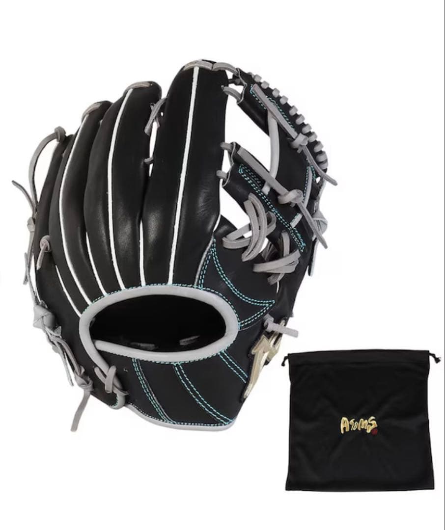 アトムズ 軟式用グラブ 内野手 野球グローブ 一般 ANX-015X25FW