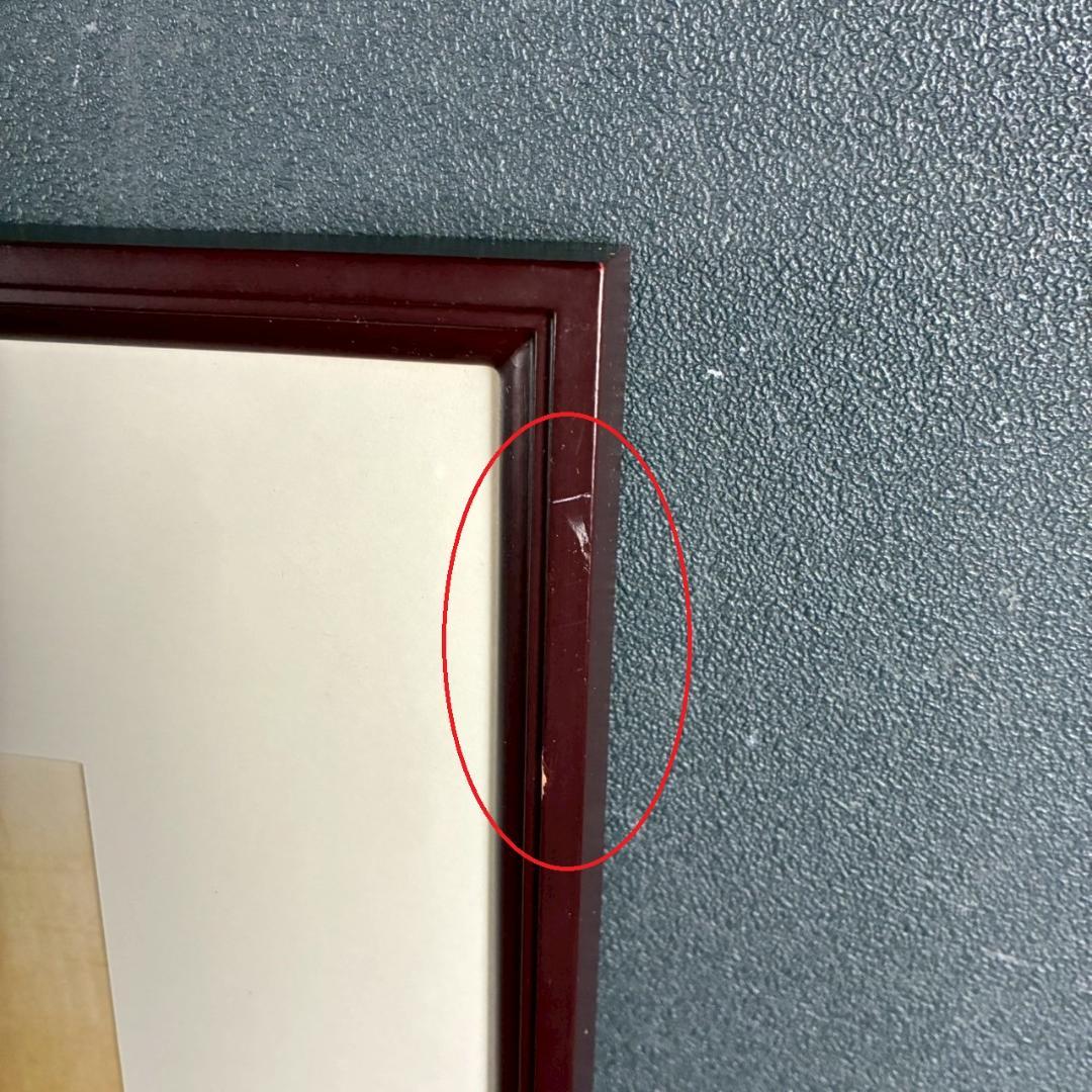 美品 前田青邨「薔薇」リトグラフ 前田すゑ承認印・証明シール・日本版画協会番号有