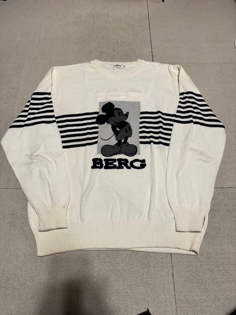 イタリア製　アイスバーグ　Disneyknit ミッキー