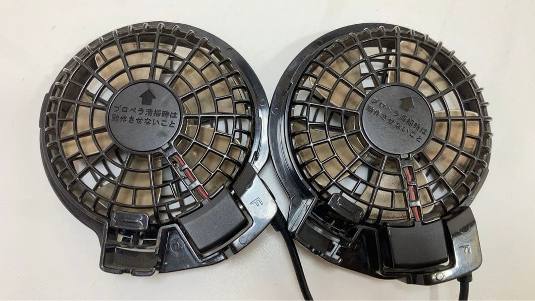 サンエス　空調服　バッテリー　×2個　ファン