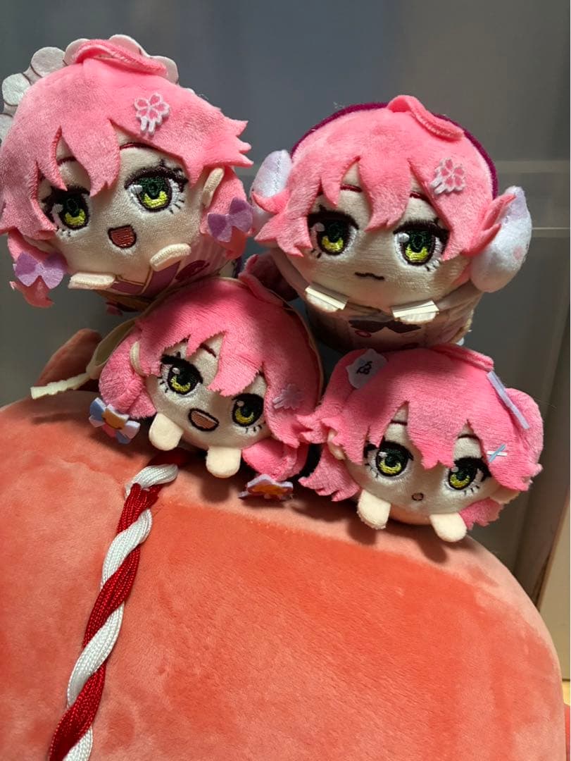 さくらみこ　ぬいぐるみ　35P もちころりん　ちびみこ　ネックピロー　まとめ売り