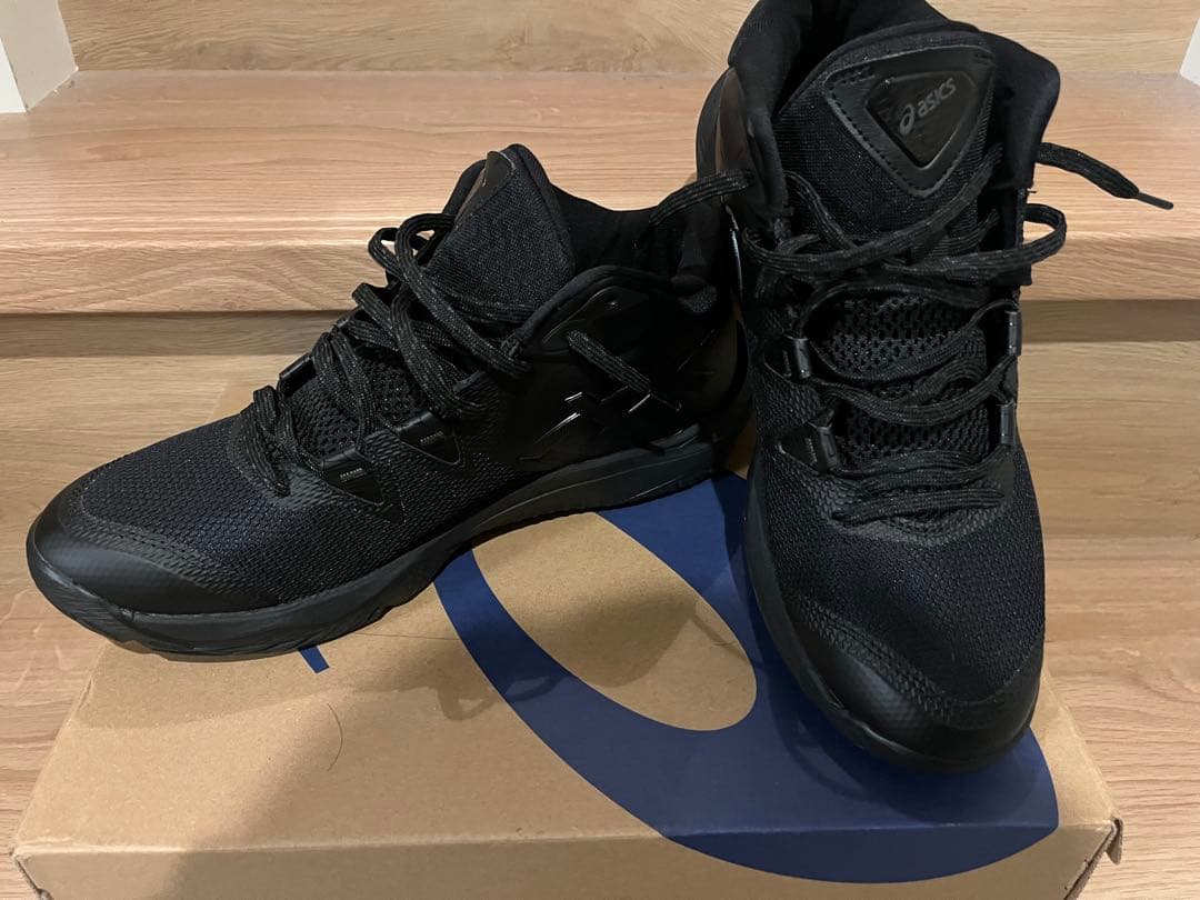 アシックス アンプレアルス2 ミッド ブラック 27.5cm