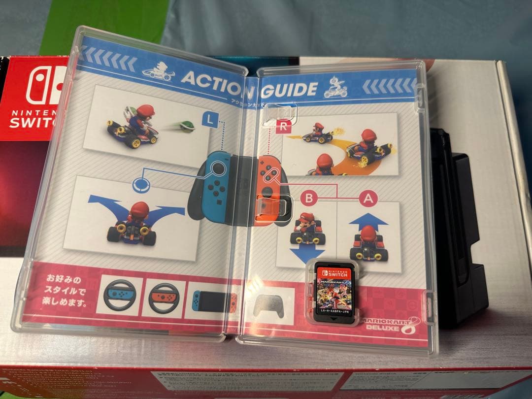 任天堂スイッチ本体＋ソフト3点＋ケースセット