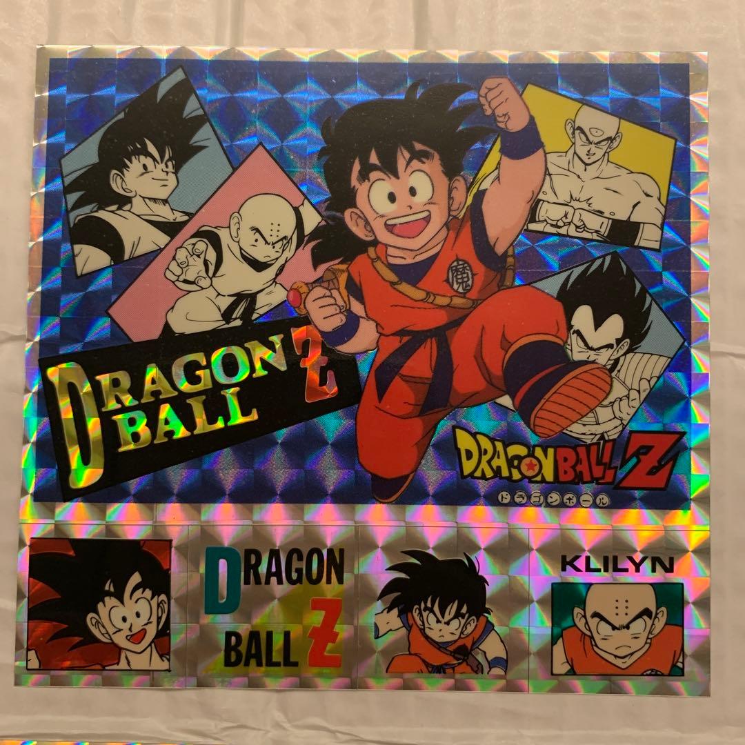 ドラゴンボールZキラシール4枚セット