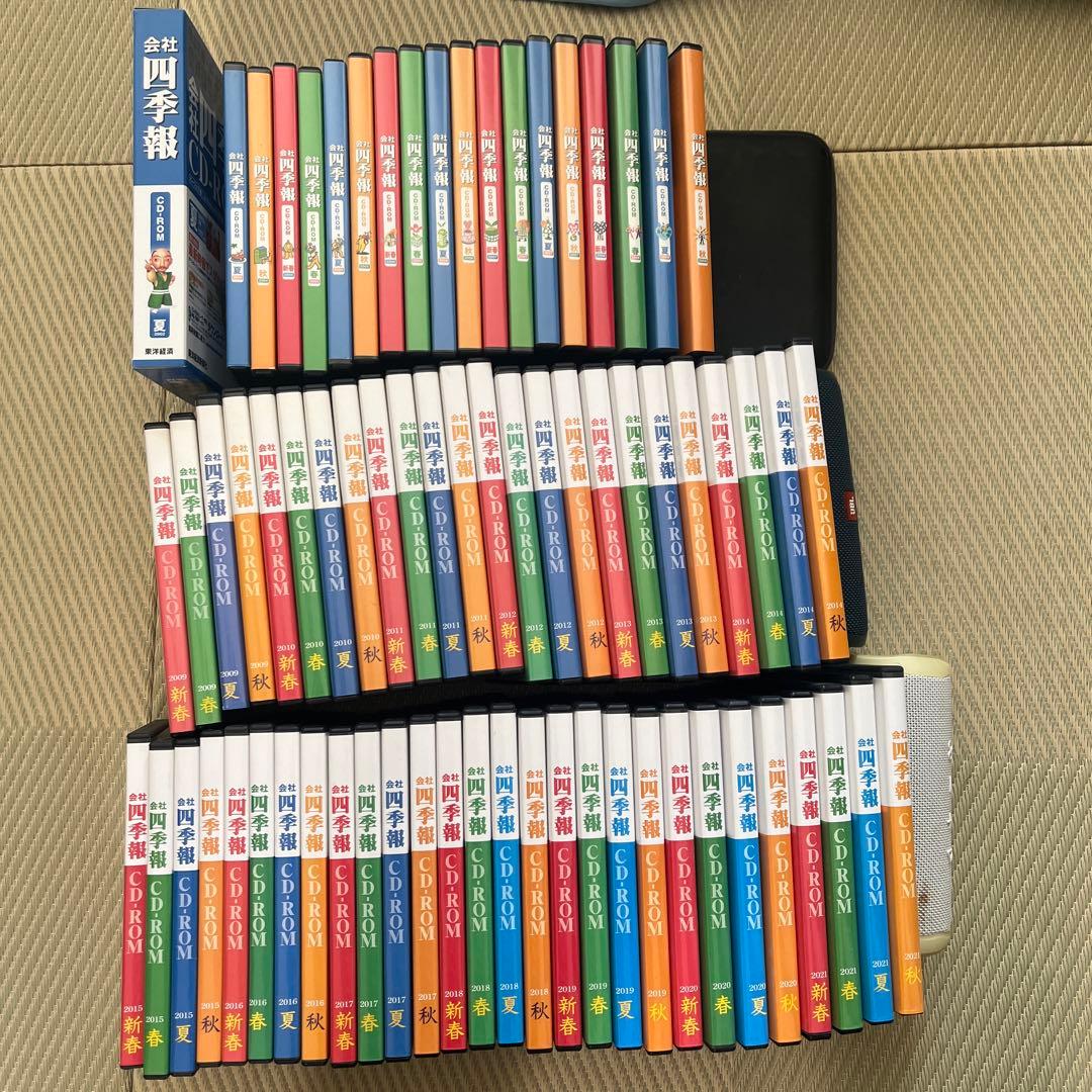 会社四季報 CD-ROM 2002、2004、2005〜2021年全種