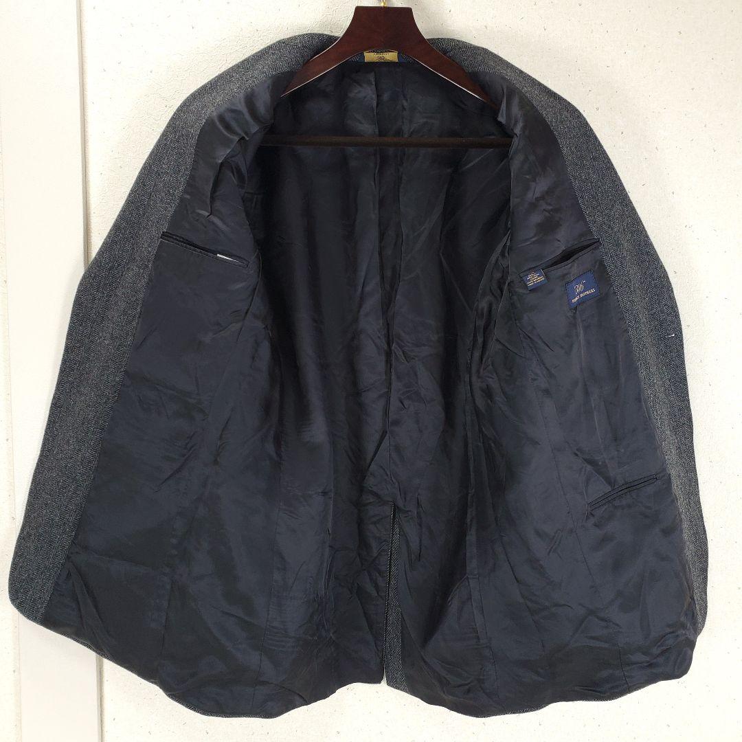 346 ブルックスブラザーズ 毛100％/ヘリンボーン テーラードジャケット44