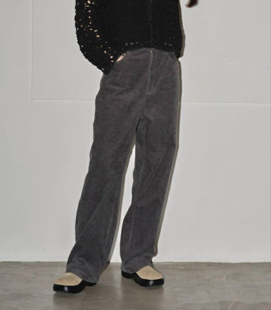 TODAYFUL Straight Corduroy Pantsサイズ36