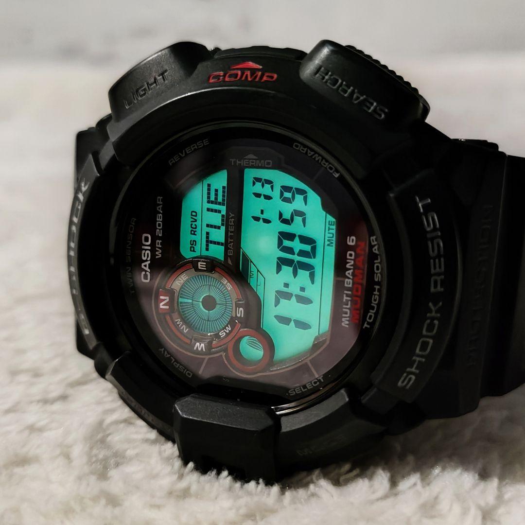 【極美品】G-SHOCK マルチバンド6 マッドマン GW-9300