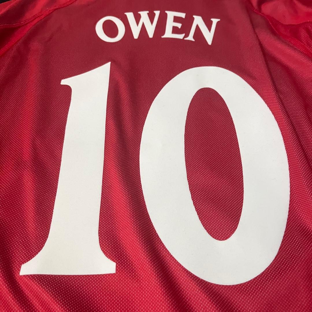 2002 オーウェンawayユニフォーム イングランド代表