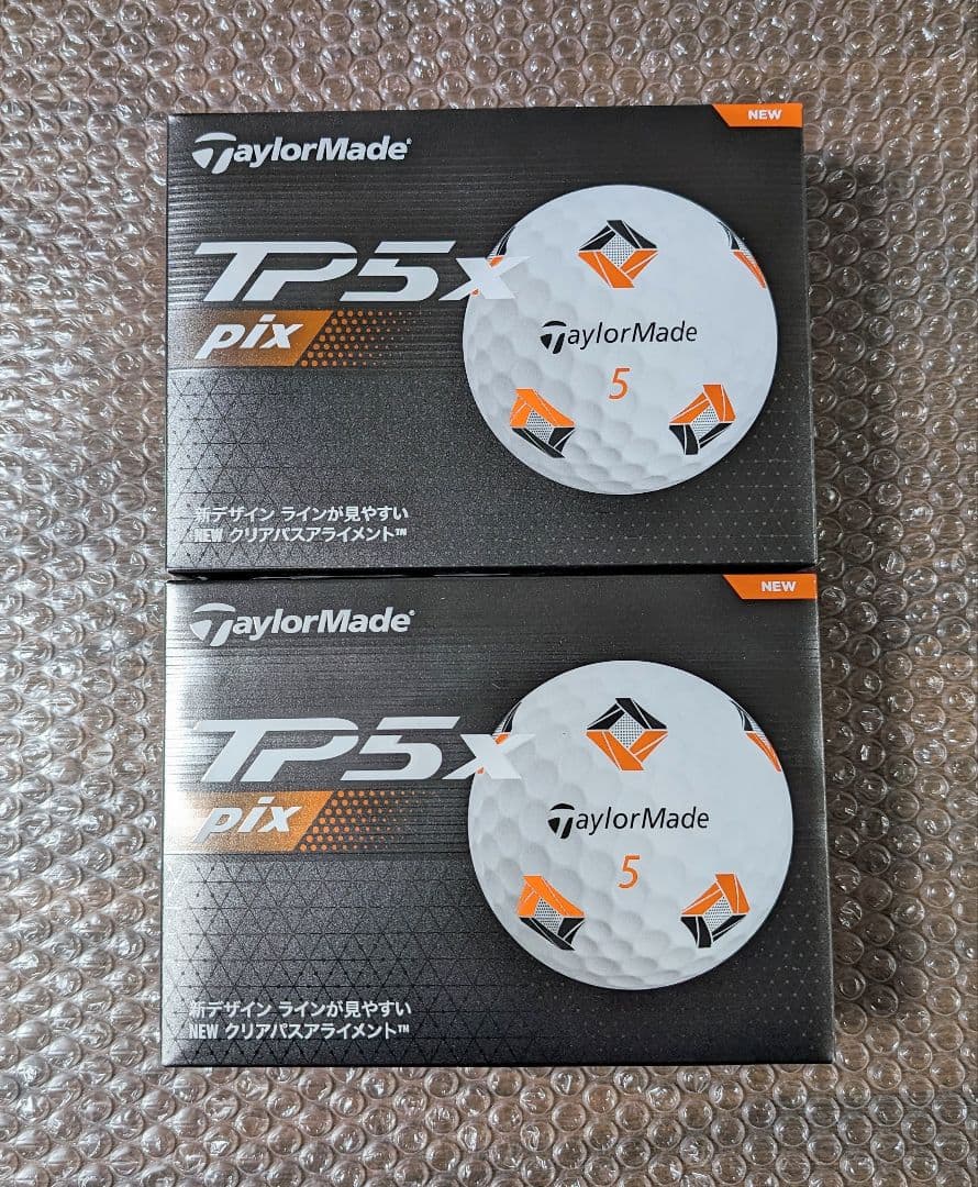 新品　テーラーメイド TP5x pix ホワイト 2024年モデル 2ダース