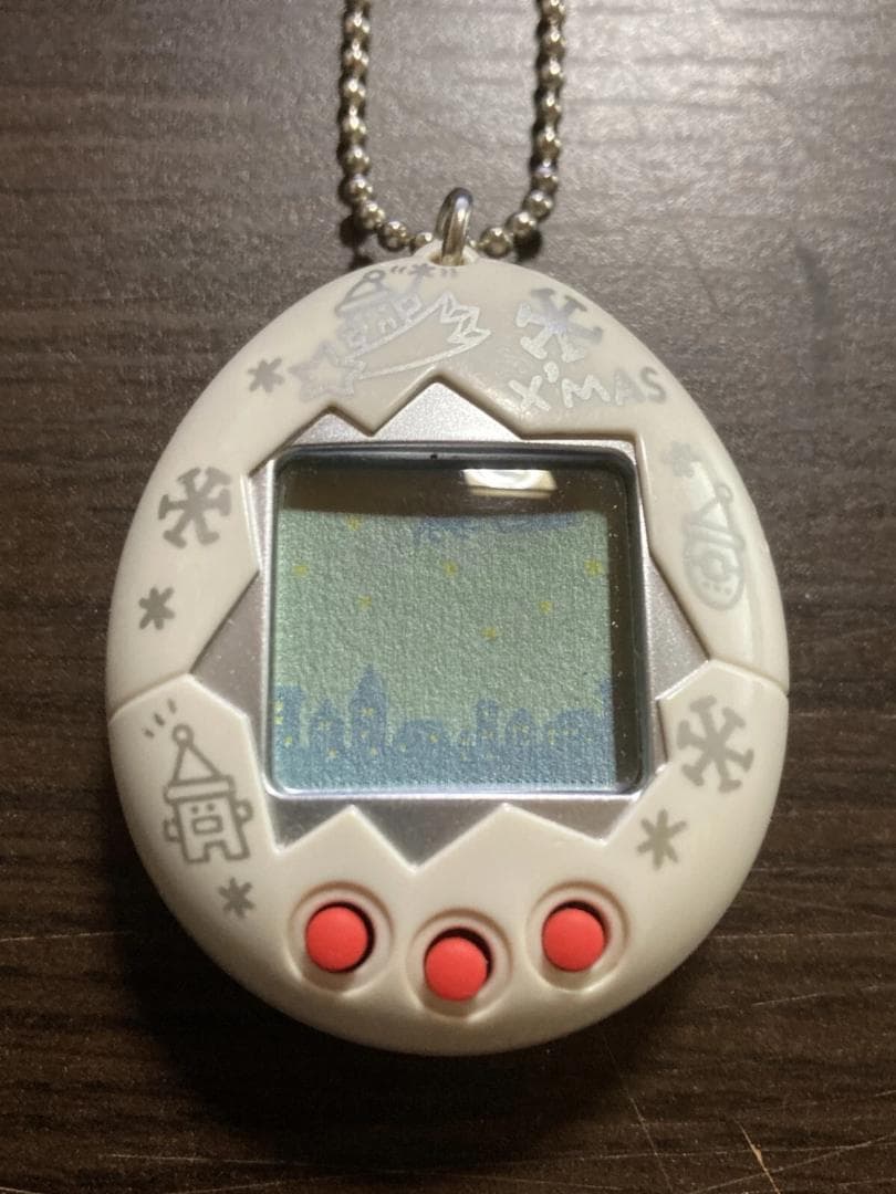 【動作確認済】バンダイ　たまごっち　サンタクロっち　ホワイト