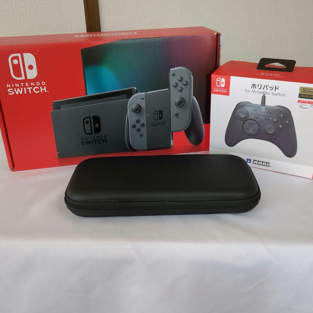 h*T様 Nintendo Switch 本体 Joy-Con グレー＋コントロ
