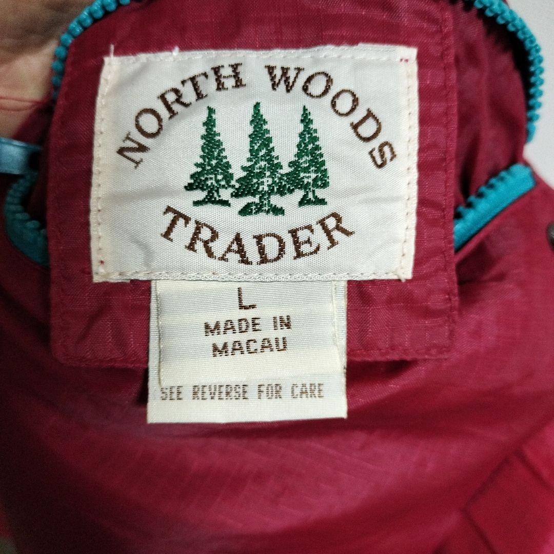 【NORTH WOODS TRADER】グリセードプルオーバーナイロンフリースL