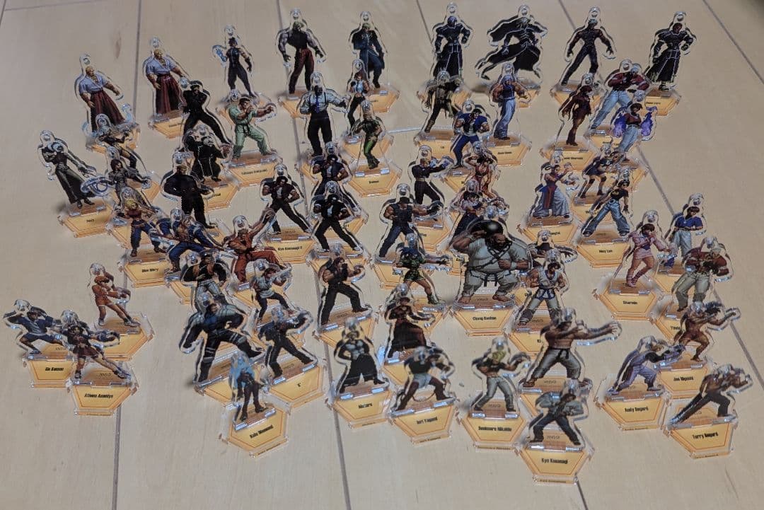 kof2002um アクリルスタンド63体コンプセット　キングオブファイターズ