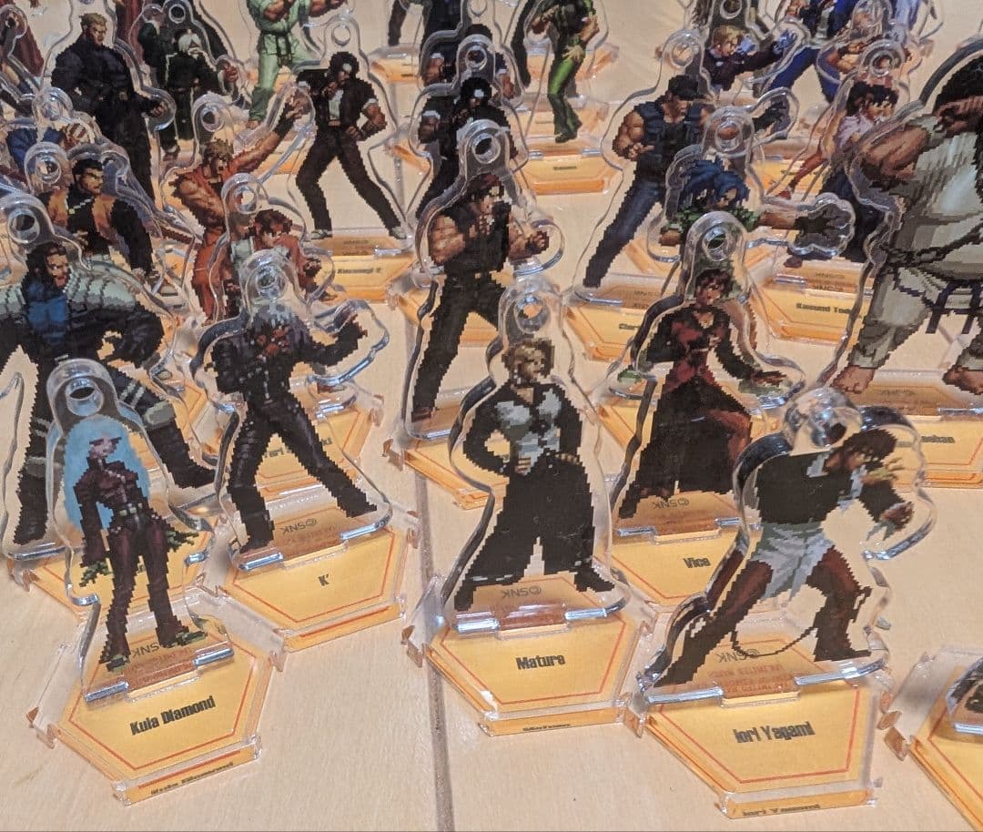 kof2002um アクリルスタンド63体コンプセット　キングオブファイターズ