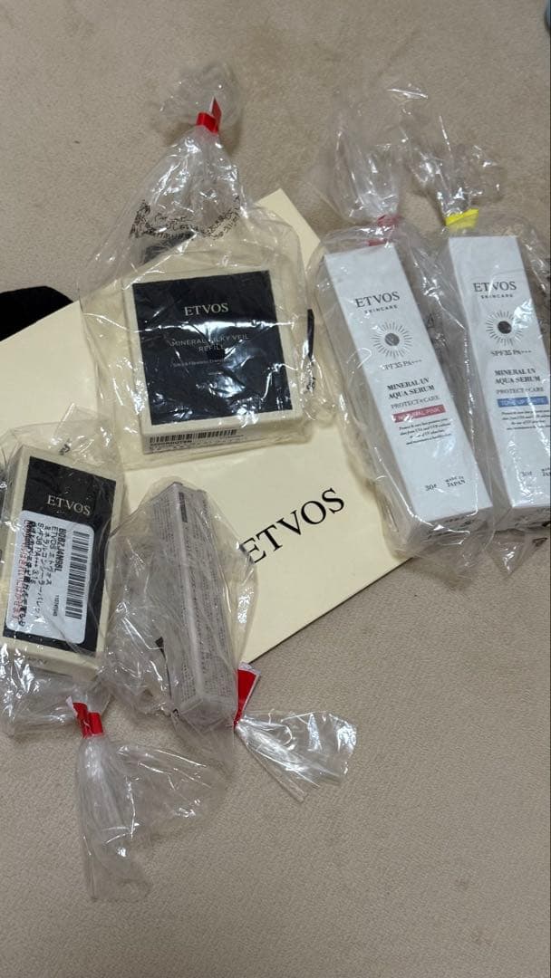 【新品未使用】ETVOS エトヴォス UVセラム＆ミネラルパウダー セット