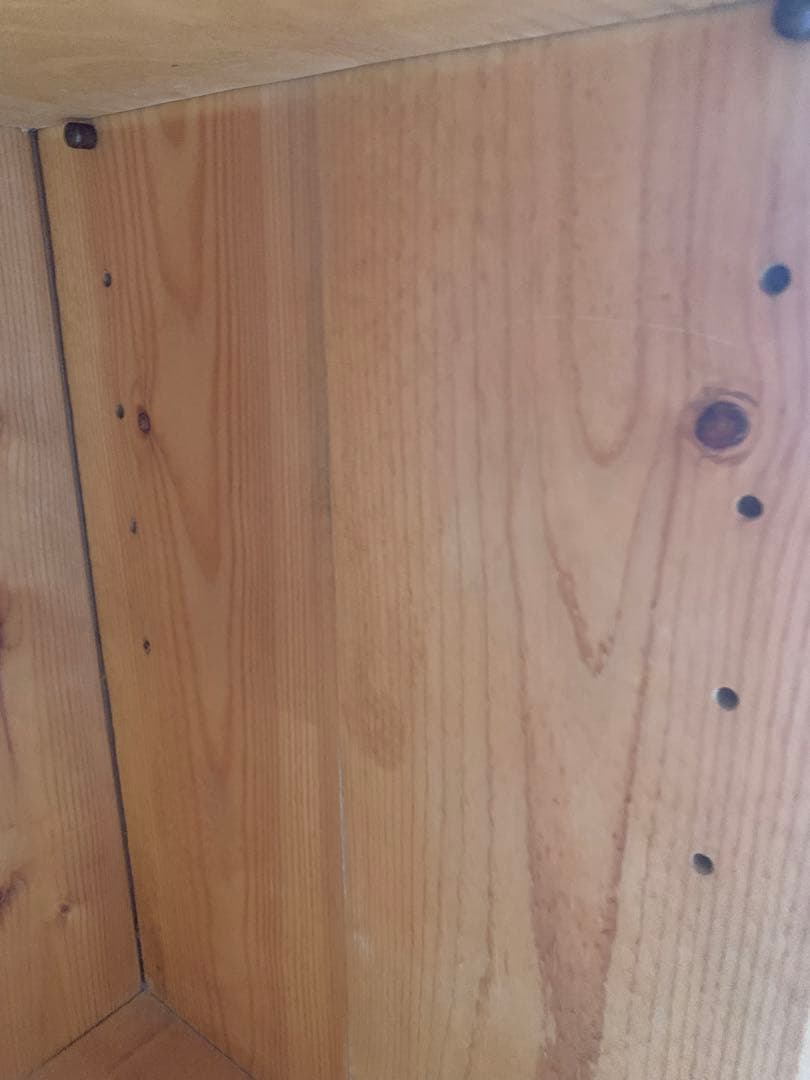 カントリー　木製　ハート♪ オープンシェルフ　パイン材