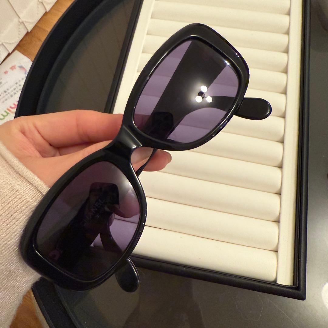 【CHANEL シャネル】サングラス ブラック ココマーク