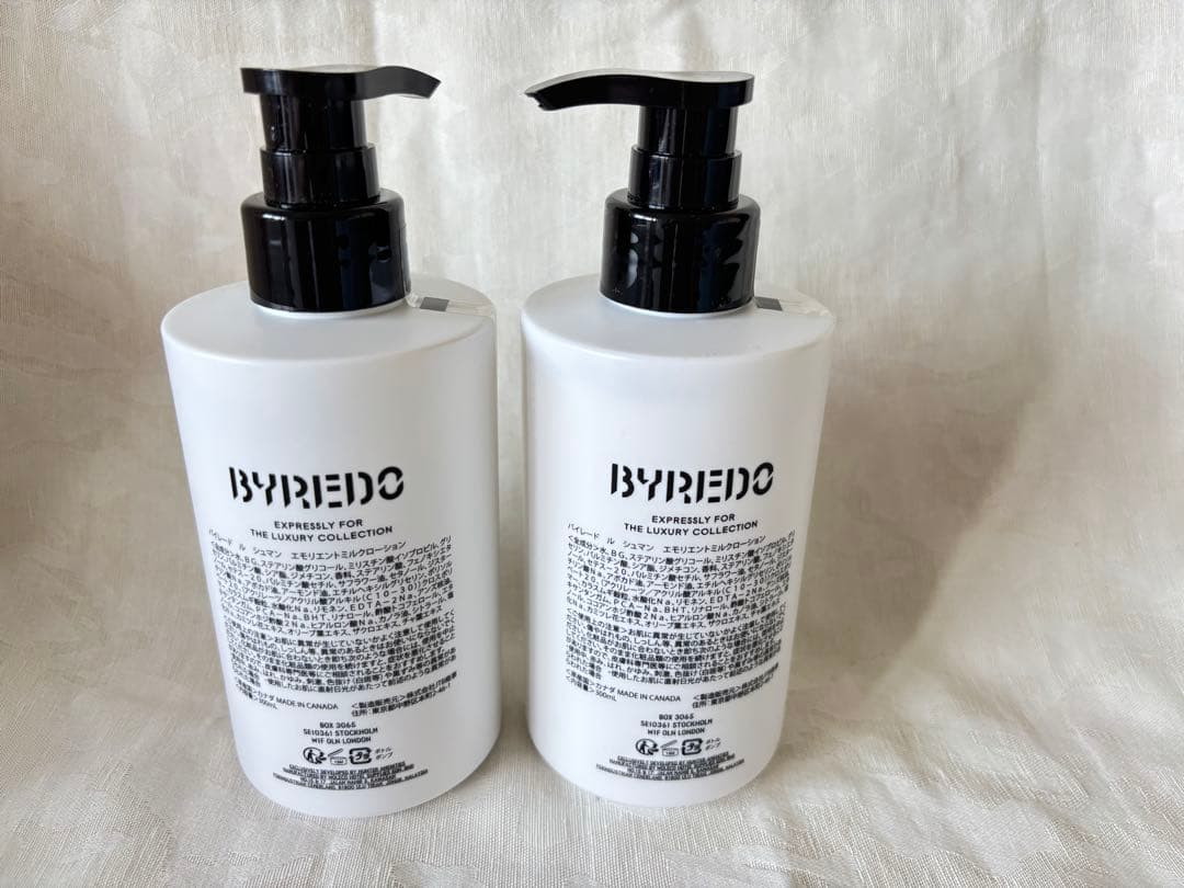 未使用品　BYREDOバイレードLE CHEMIN ミルクローション2点　非売品