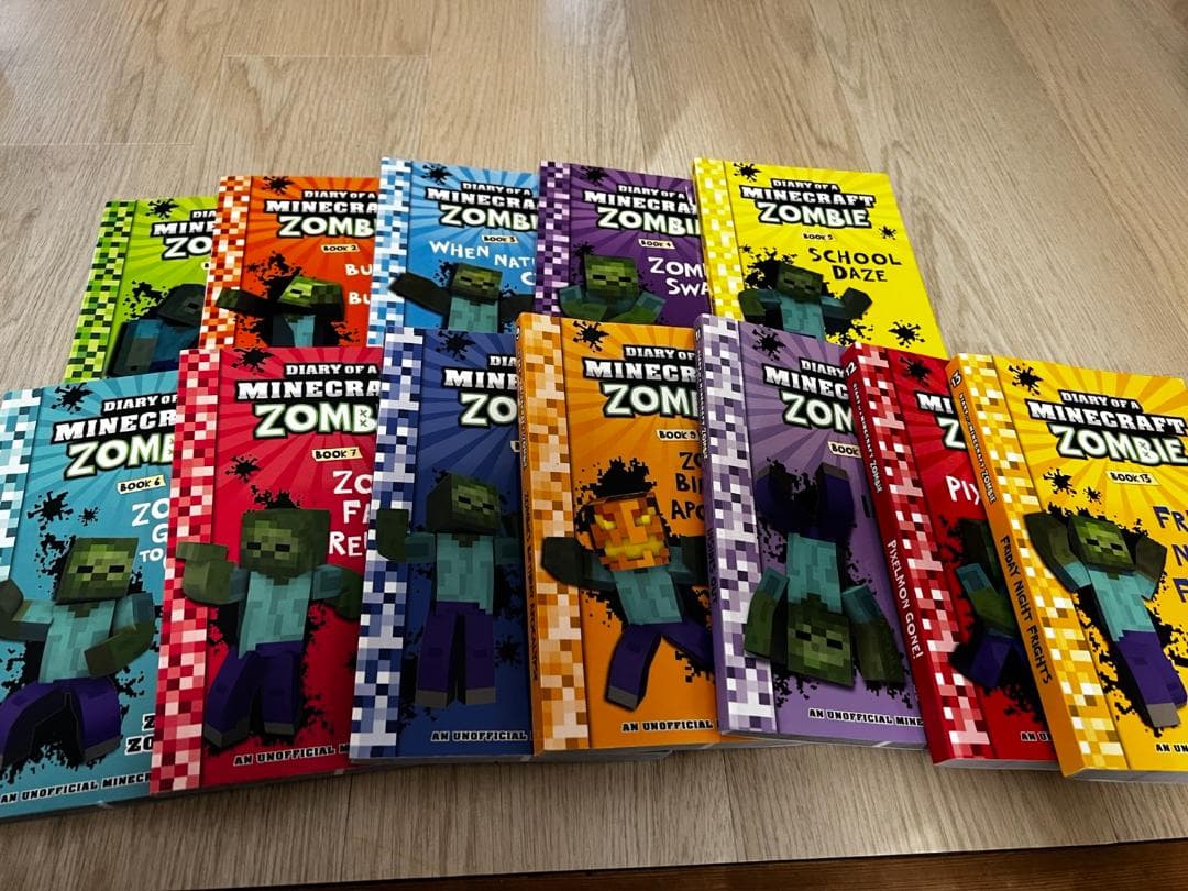 洋書　Minecraft: Zombie シリーズ 12冊セット