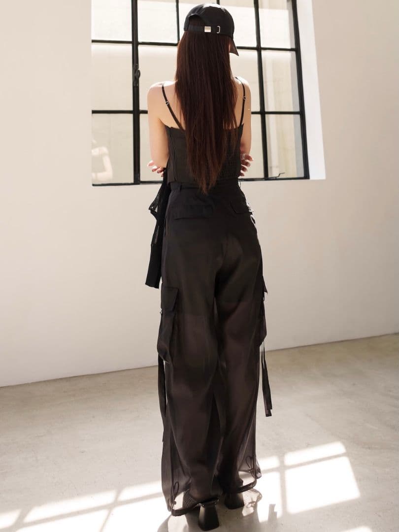 glam lips Sheer カーゴパンツ