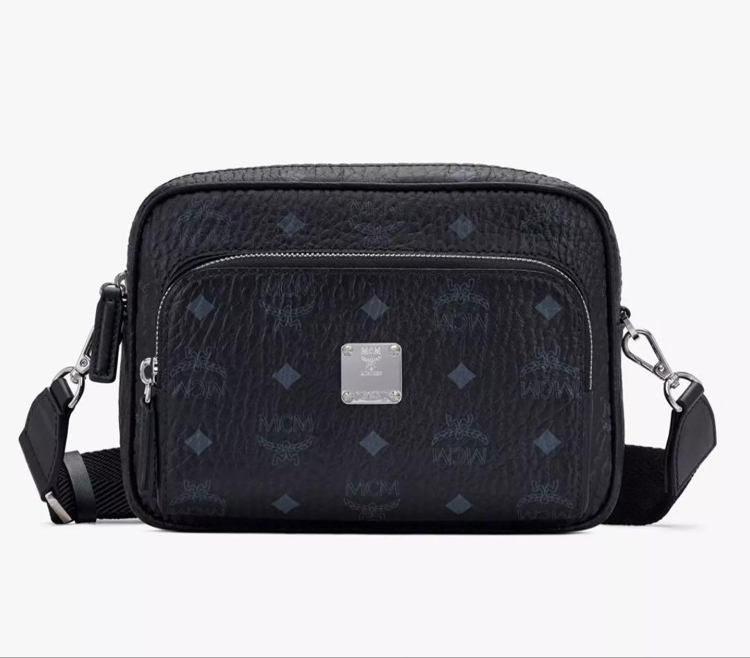 専用 MCM Aren クロスボディバッグ ヴィセトス ブラック 黒
