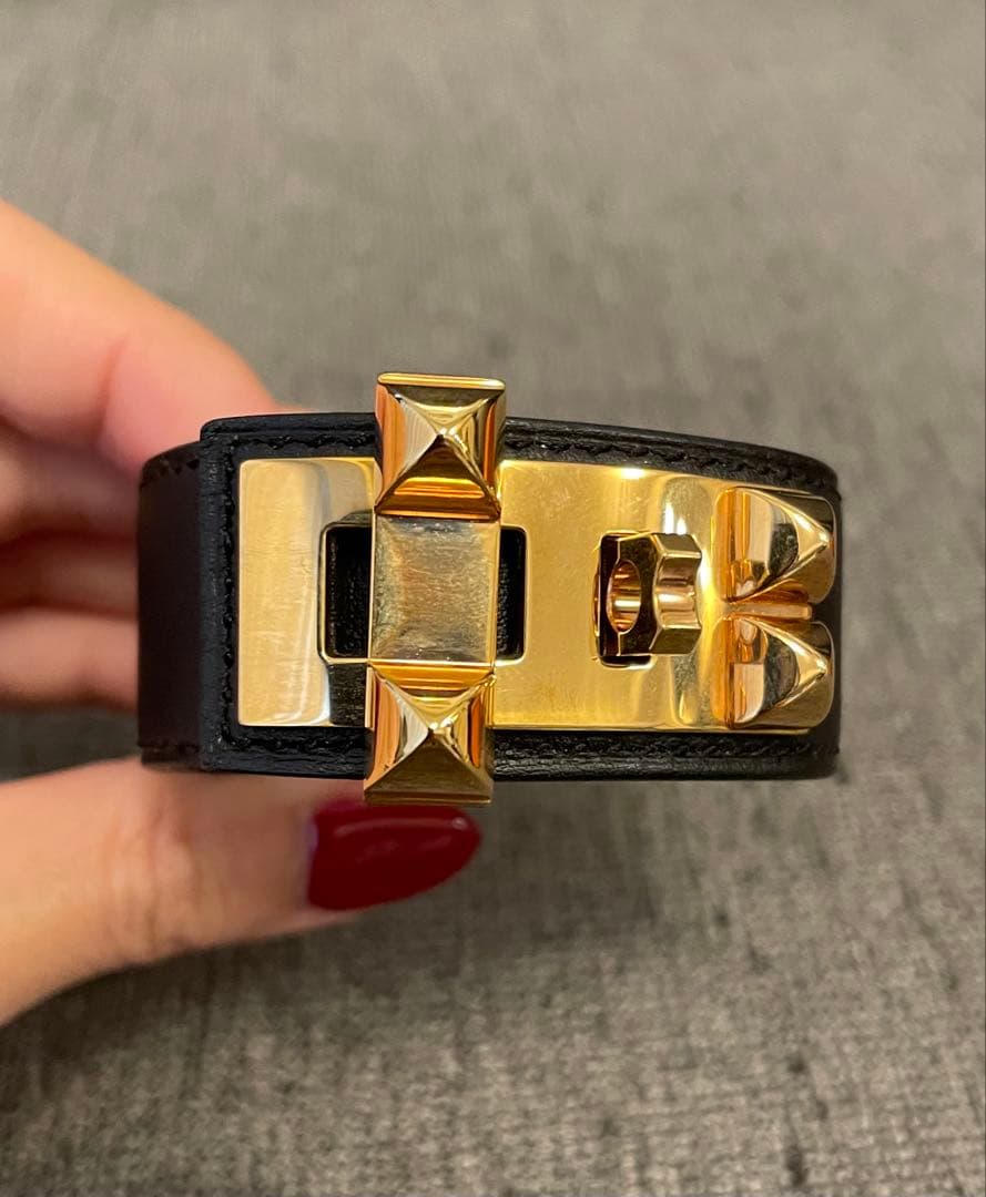 エルメス☆コリエドシアン　ブラック　T2