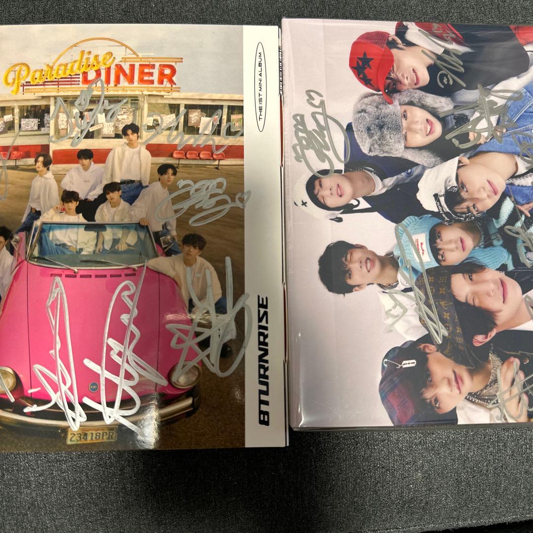 直筆サイン入り8TURN アルバム [8TURNRISE]