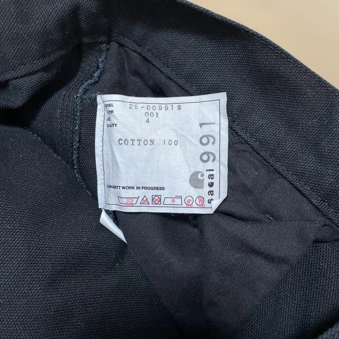 sacai Carhartt WIP Duck Pants ダブルニー
