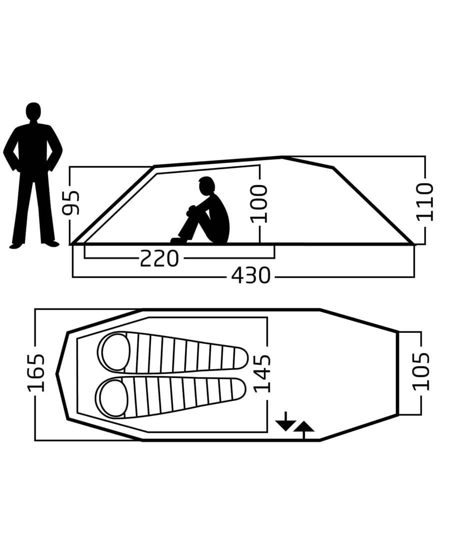 Nordisk Oppland 2 LW ノルディスク　オップランド2 LW