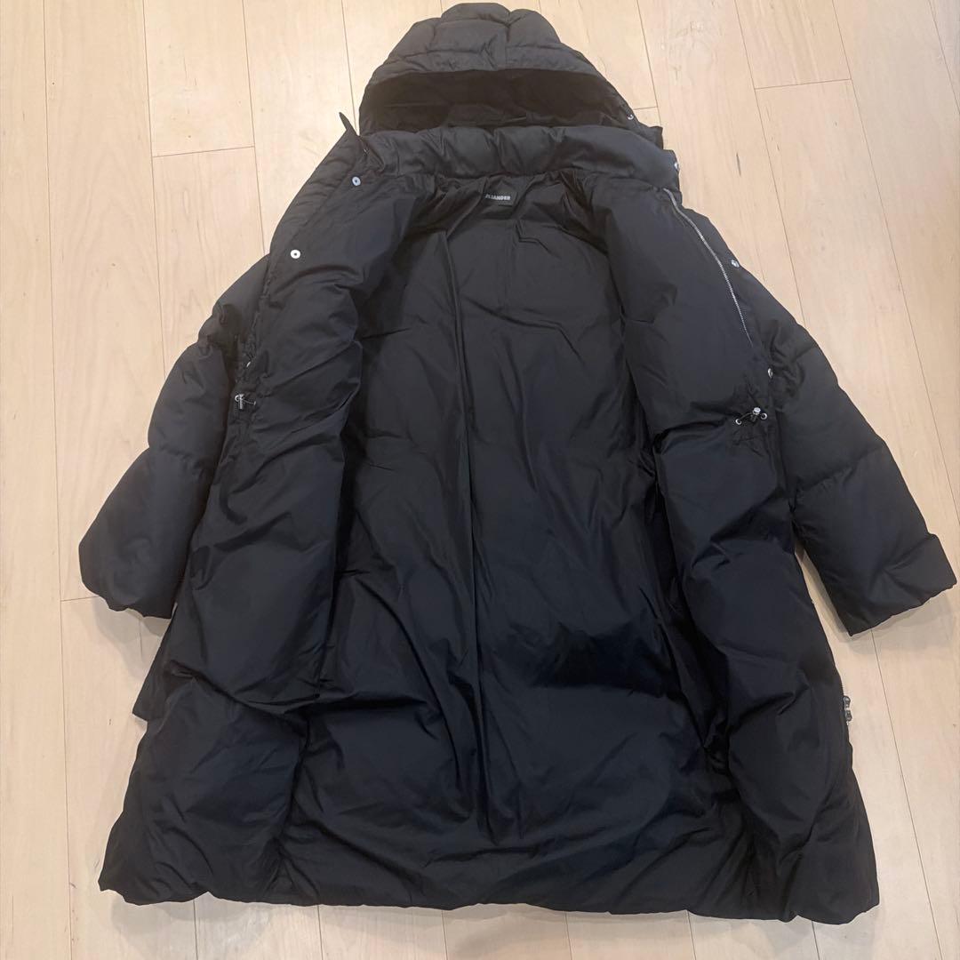 【新品】JIL SANDER フーデッド ダウンコート