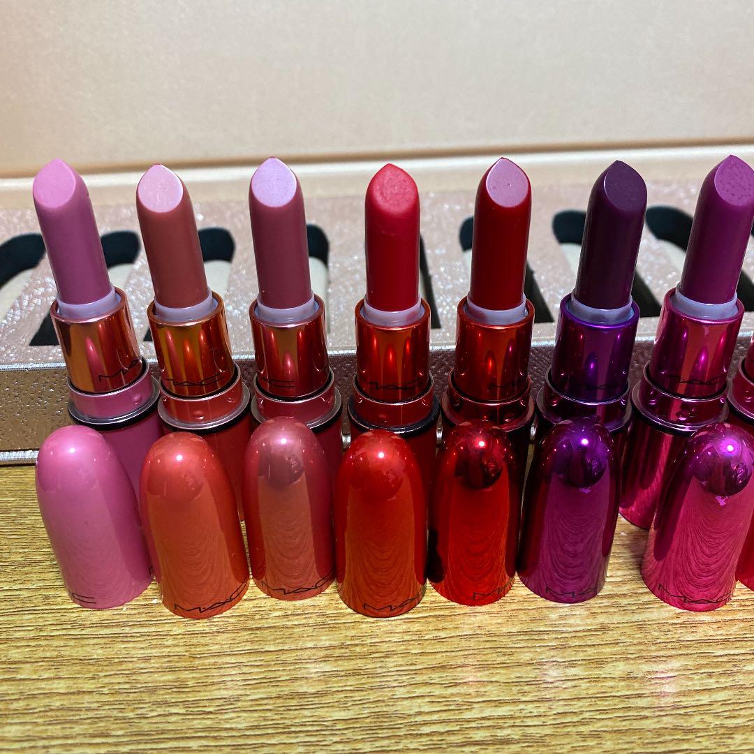 クリスマスコフレ　mac リップセット