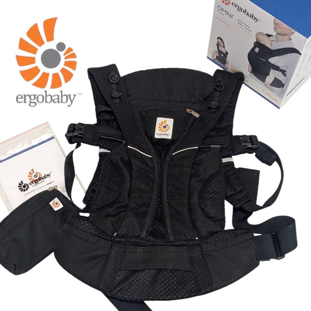 エルゴベビー オムニブリーズ オニキスブラック 抱っこひも