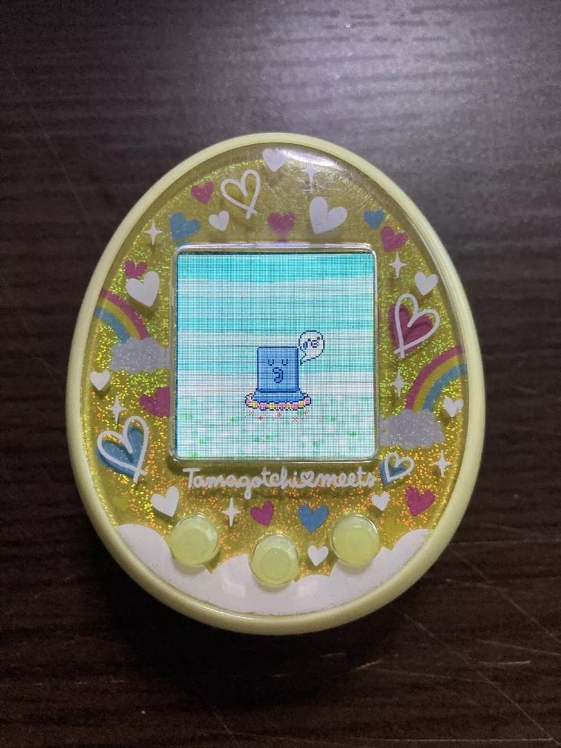 【動作確認済】バンダイ　たまごっちみーつ　メルヘン　イエロー　SH60