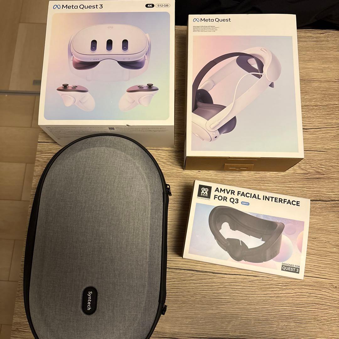 Quest3 512GB+ Eliteストラップバッテリー付+その他